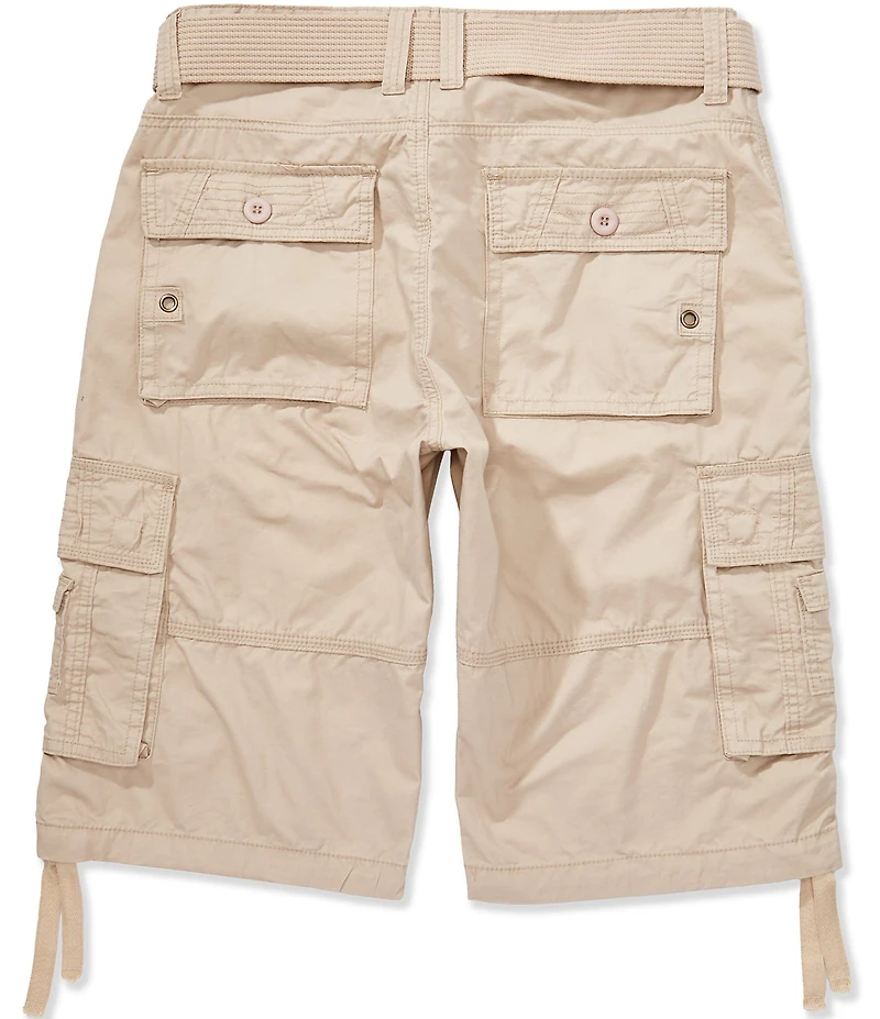 Request Jonah Belted Cargo 14#double; Inseam Shorts