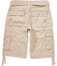 Request Jonah Belted Cargo 14#double; Inseam Shorts