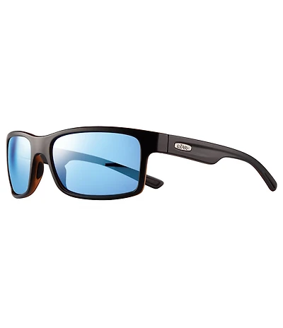 Revo Unisex Crawler Square Polarized 59mm Matte Sunglasses