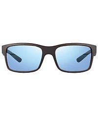 Revo Unisex Crawler Square Polarized 59mm Matte Sunglasses