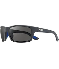 Revo Rebel Rectangular Polarized 64mm Sunglasses