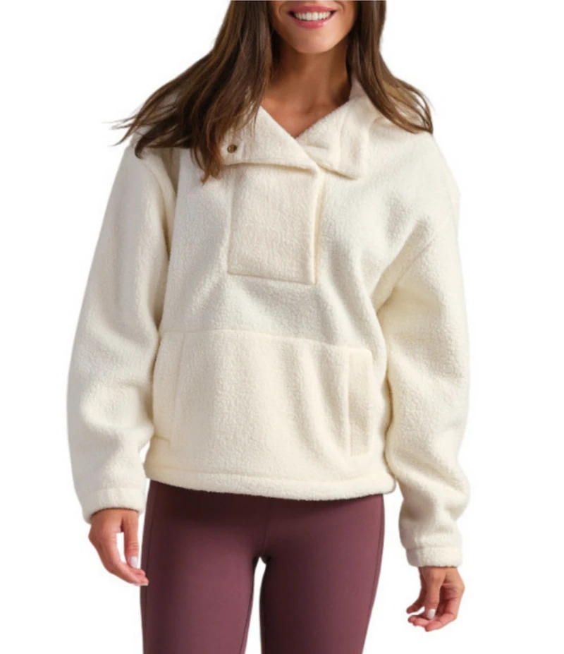 RHONE AloftFleece Hooded Long Sleeve Pullover