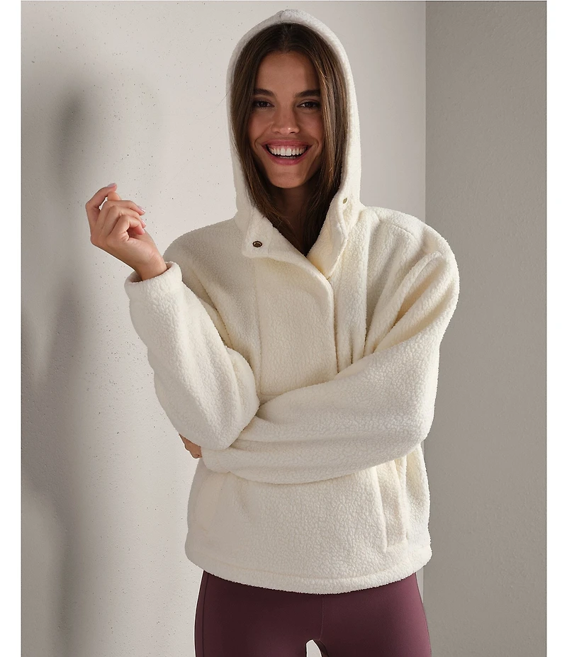 RHONE AloftFleece Hooded Long Sleeve Pullover