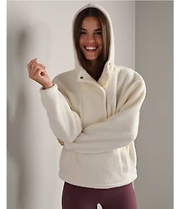 RHONE AloftFleece Hooded Long Sleeve Pullover