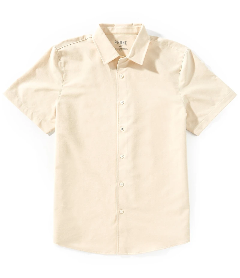 RHONE Brezza Performance Stretch Short Sleeve Woven Shirt