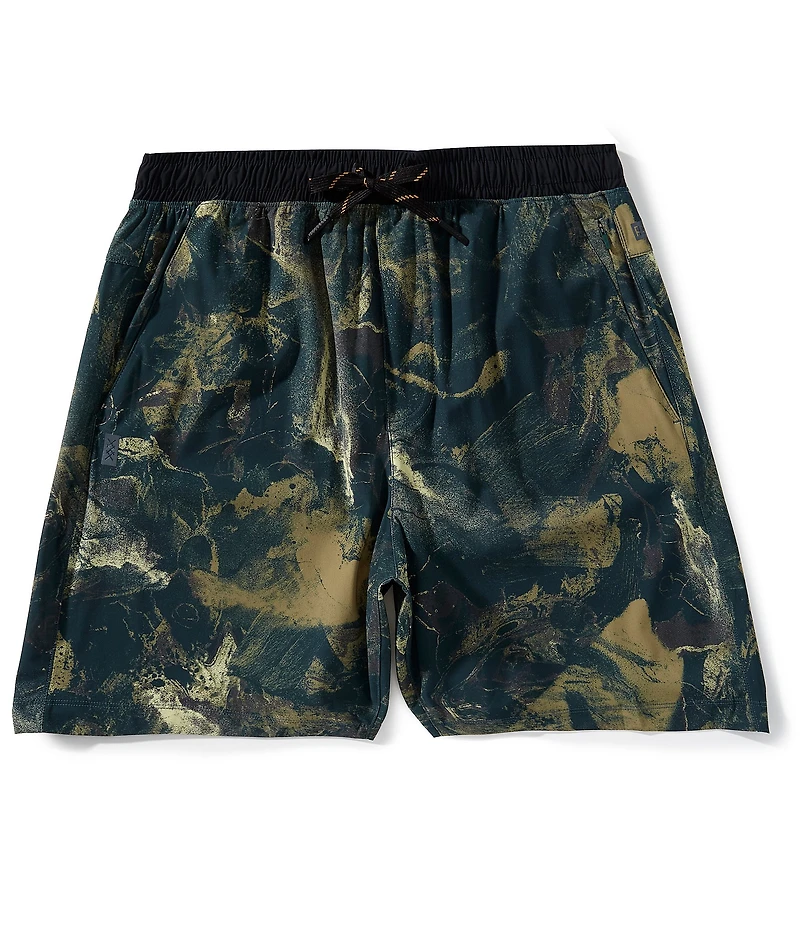 RHONE Camo Pursuit Unlined 7#double; Inseam Shorts