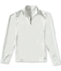 RHONE Covert Rib Quarter-Zip Pullover