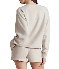 RHONE DREAMGLOW™ Crew Neck Long Sleeve Pullover