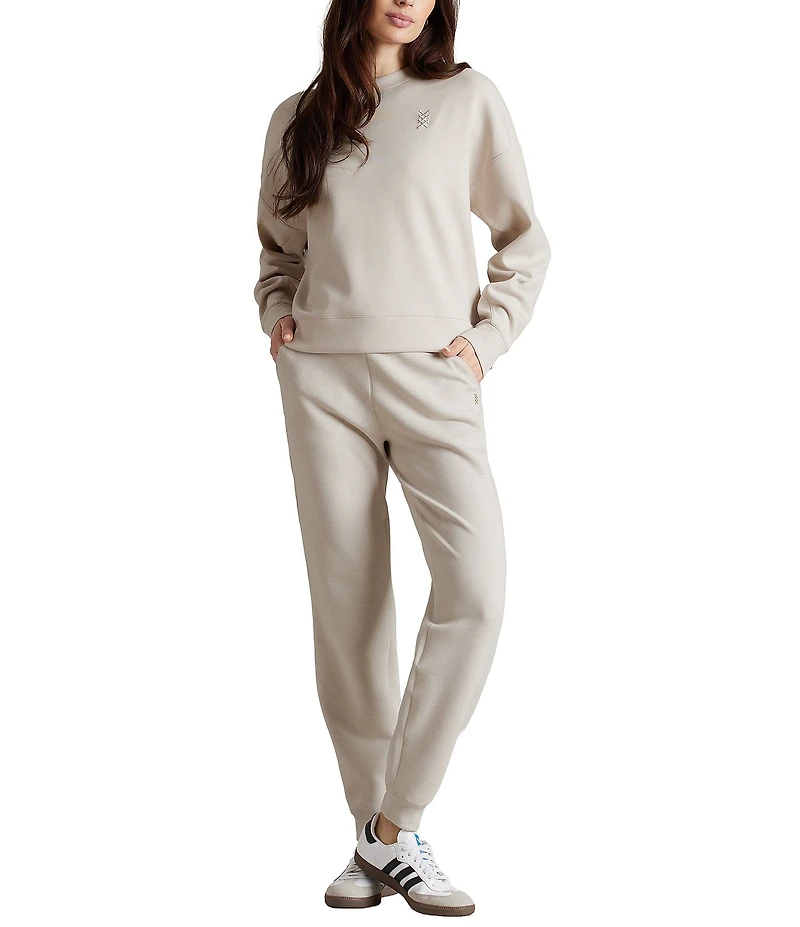 RHONE DREAMGLOW™ Crew Neck Long Sleeve Pullover