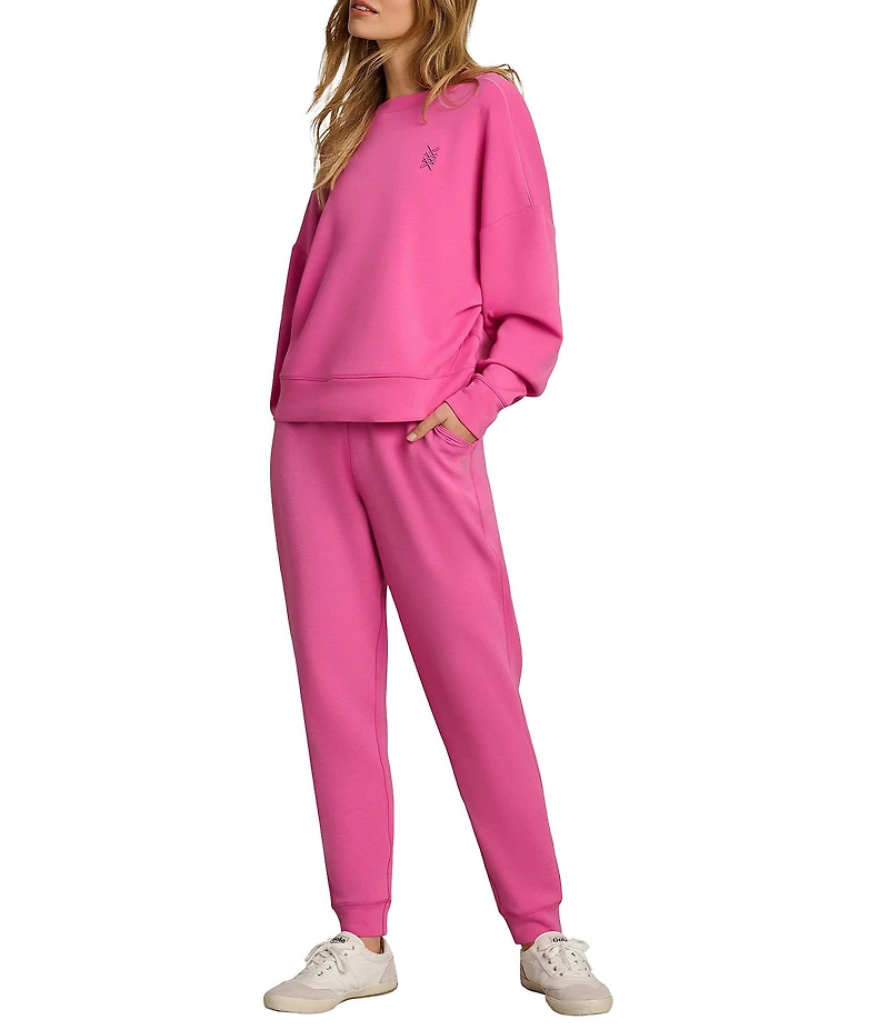 RHONE DREAMGLOW™ Crew Neck Long Sleeve Pullover