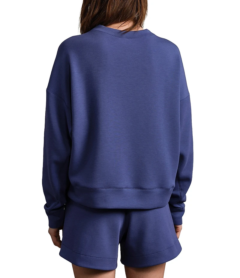 RHONE DREAMGLOW™ Crew Neck Long Sleeve Pullover