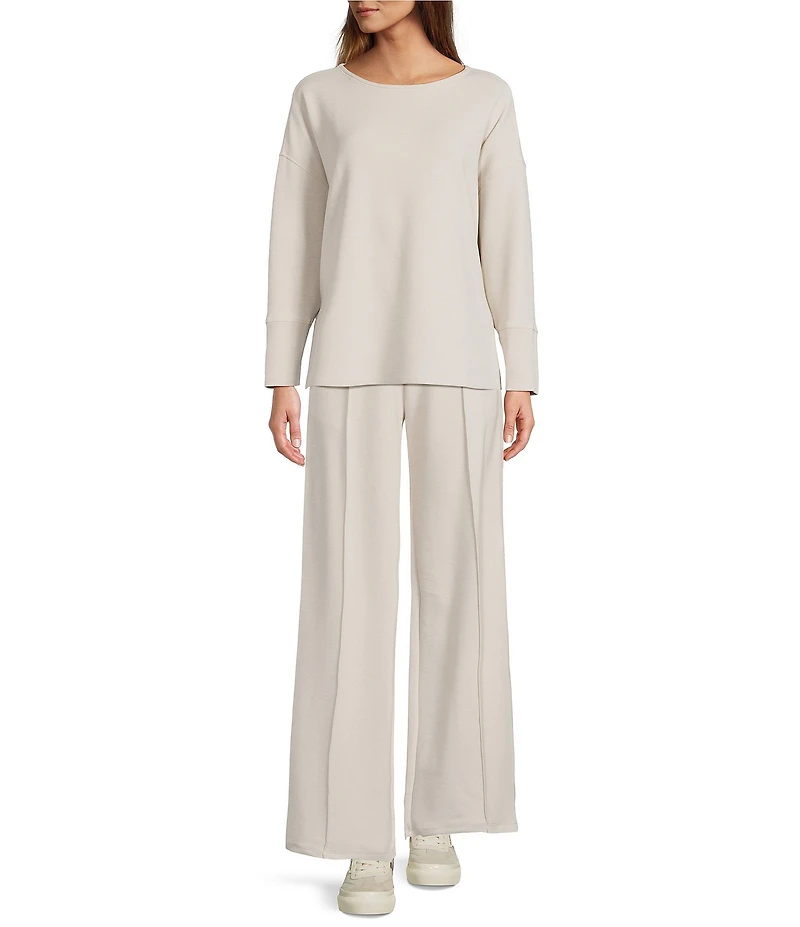 RHONE Dreamglow Coordinating High Rise Wide Leg Trouser Pants