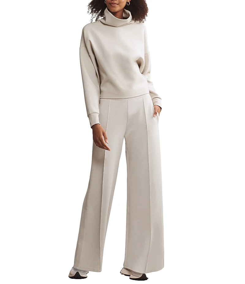 RHONE Dreamglow Coordinating High Rise Wide Leg Trouser Pants