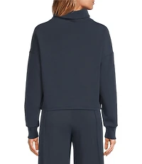 RHONE Dreamglow Mock Neck Long Sleeve Pullover