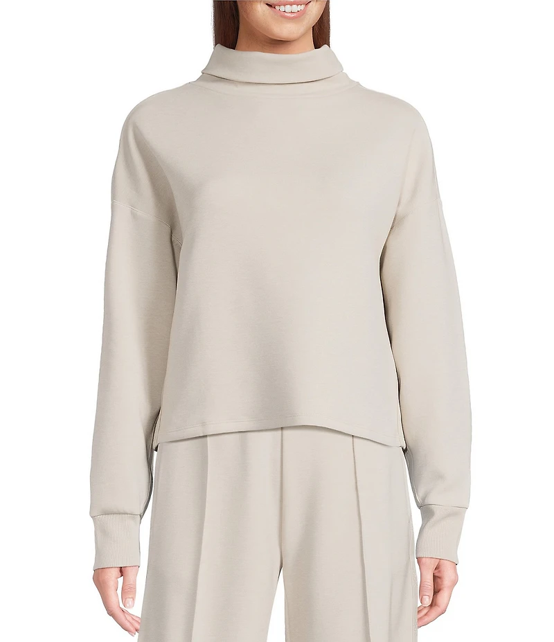 RHONE Dreamglow Mock Neck Long Sleeve Pullover