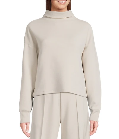 RHONE Dreamglow Mock Neck Long Sleeve Pullover