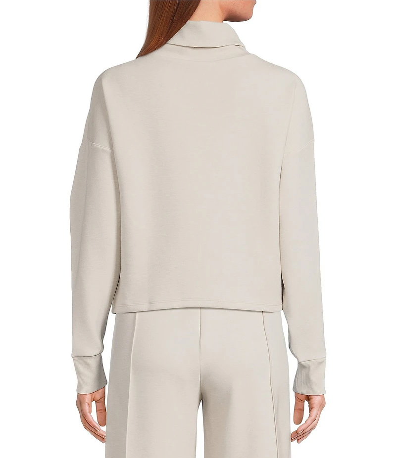 RHONE Dreamglow Mock Neck Long Sleeve Pullover