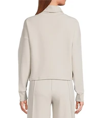 RHONE Dreamglow Mock Neck Long Sleeve Pullover