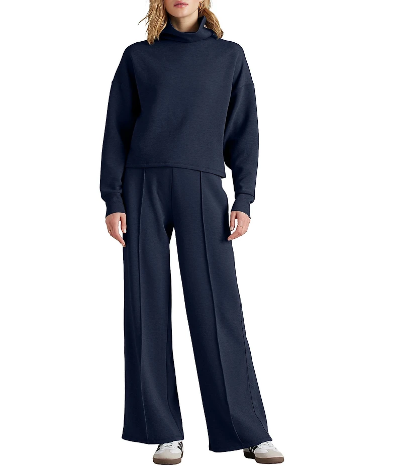 RHONE Dreamglow Mock Neck Long Sleeve Pullover