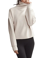 RHONE Dreamglow Mock Neck Long Sleeve Pullover