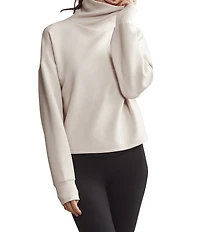 RHONE Dreamglow Mock Neck Long Sleeve Pullover