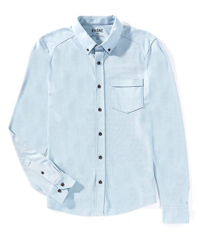 RHONE Effortless Oxford Stretch Long Sleeve Woven Shirt