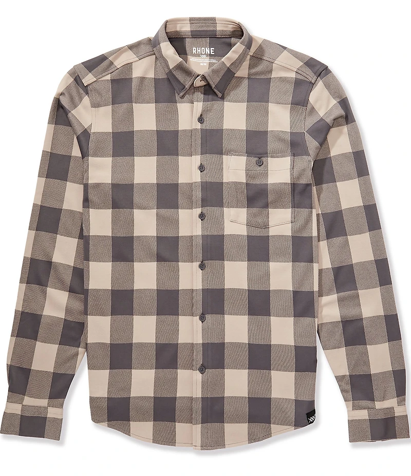 RHONE Hardy Flannel Long Sleeve Woven Shirt