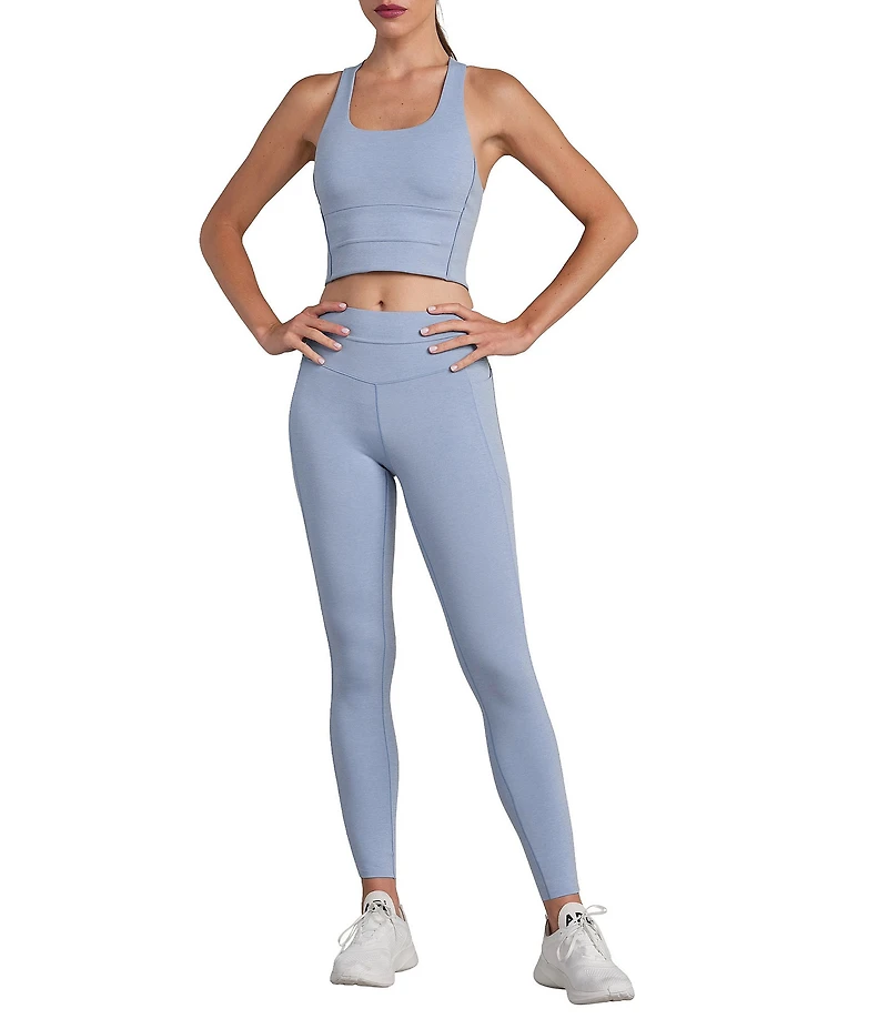 RHONE Heather Revive™ Coordinating 7/8 Pocket Leggings