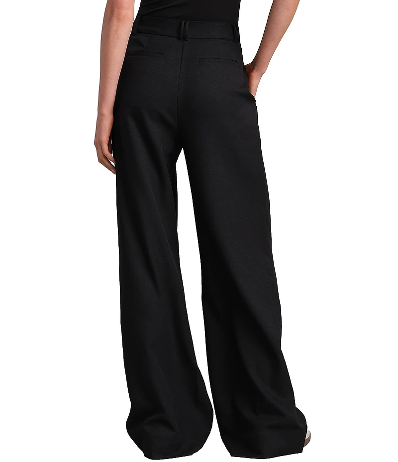 RHONE Horizon High Rise Wide Leg Trouser Pants