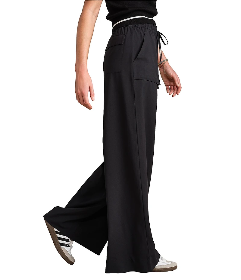 RHONE Mirage Drawcord Waist Wide Leg Pant