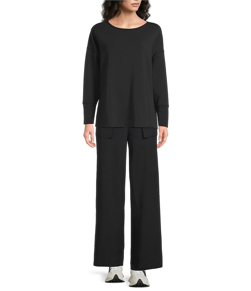 RHONE Mirage Drawcord Waist Wide Leg Pant