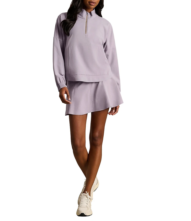 RHONE Mirage Mock Neck Long Sleeve All-Weather Anorak