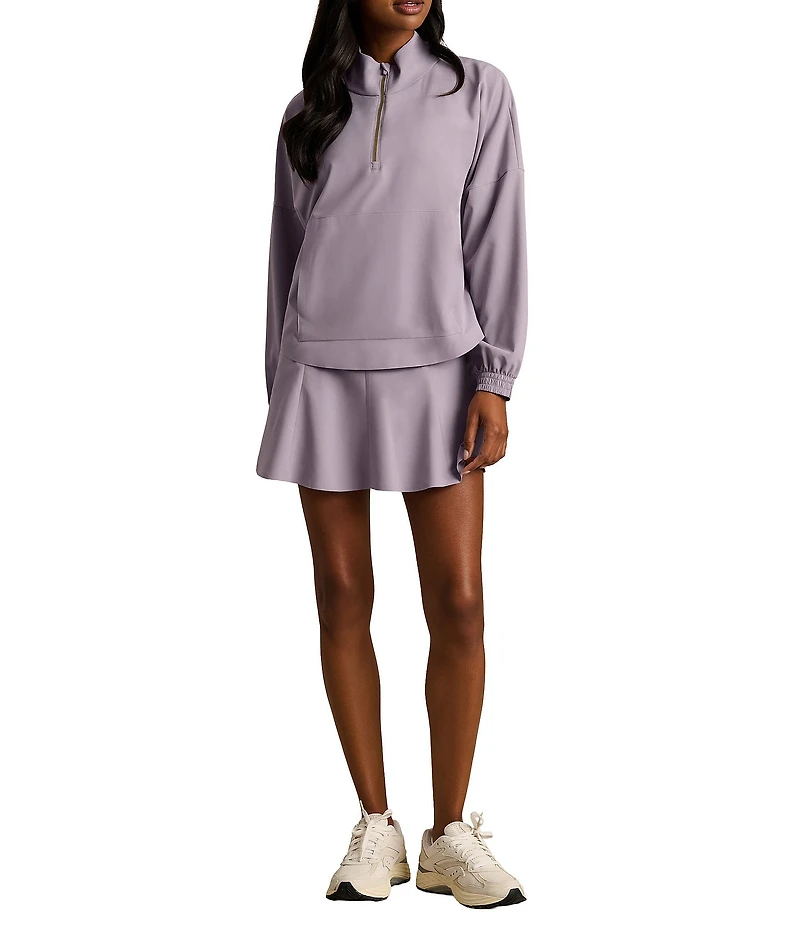 RHONE Mirage Mock Neck Long Sleeve All-Weather Anorak