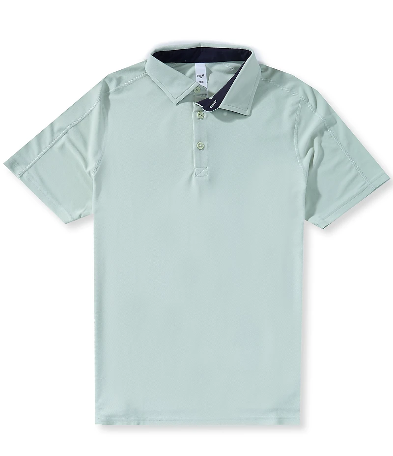 RHONE Regatta Pique Short Sleeve Polo Shirt