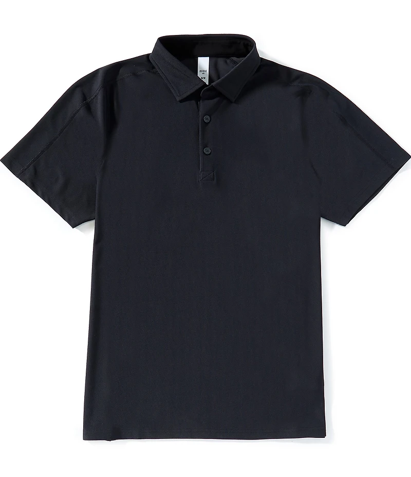 RHONE Regatta Pique Short Sleeve Polo Shirt