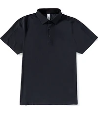 RHONE Regatta Pique Short Sleeve Polo Shirt