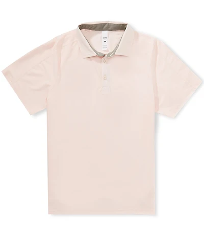 RHONE Regatta Pique Short Sleeve Polo Shirt