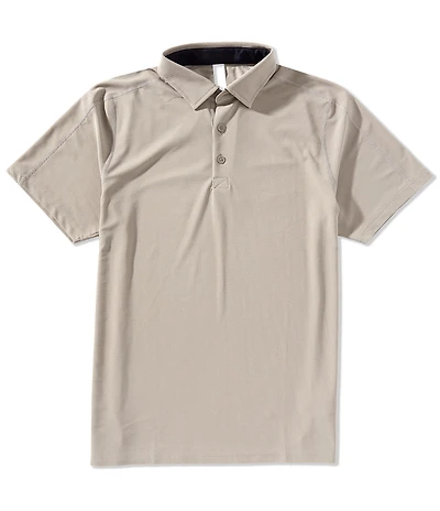 RHONE Regatta Pique Short Sleeve Polo Shirt