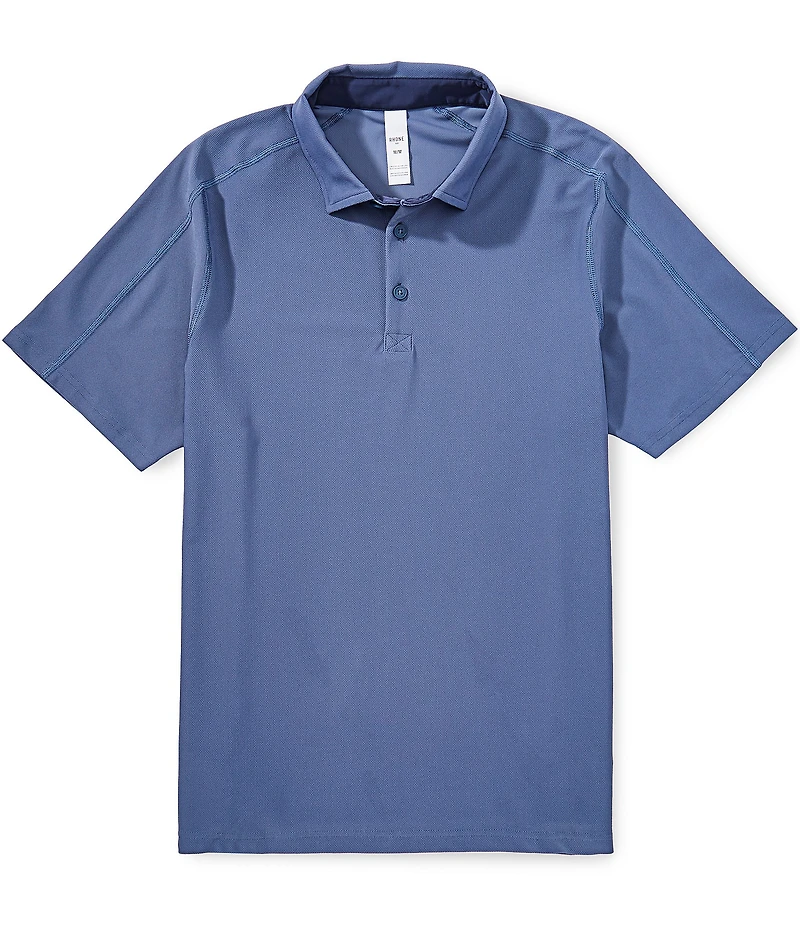 RHONE Regatta Pique Short Sleeve Polo Shirt