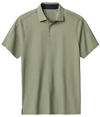 RHONE Regatta Pique Short Sleeve Polo Shirt