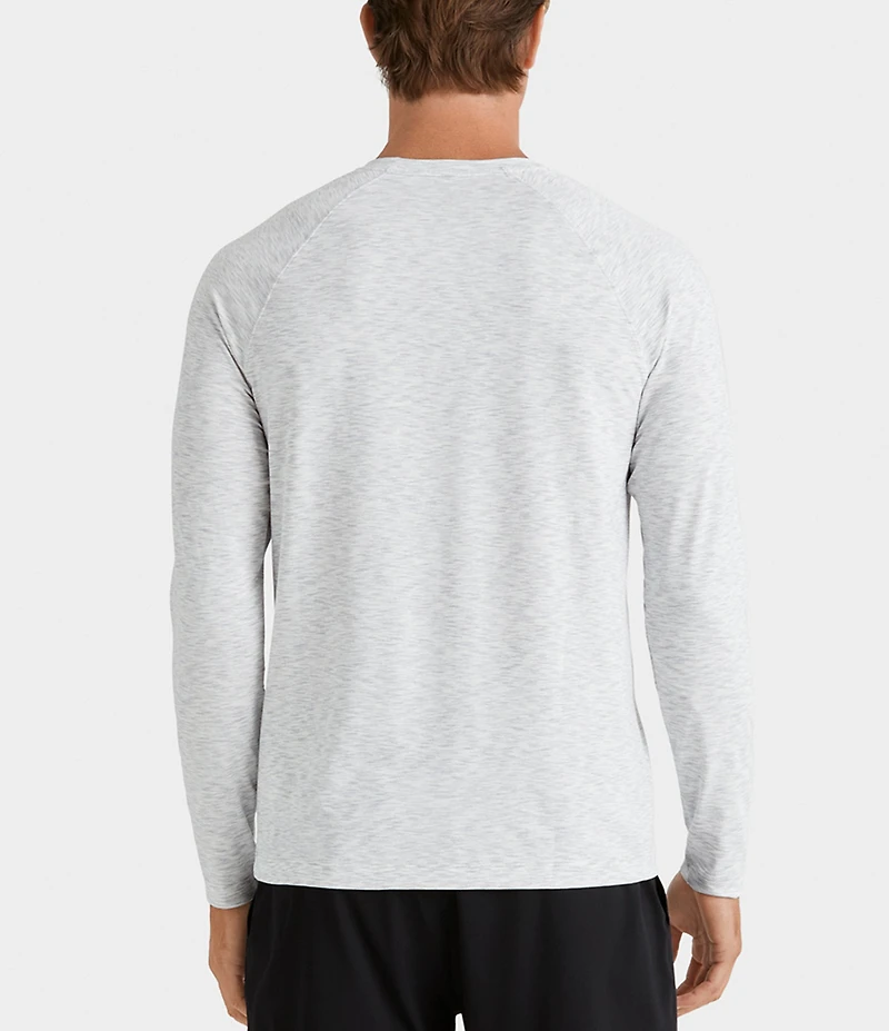 Rhone Reign Space Dye Performance Long-Sleeve T-Shirt