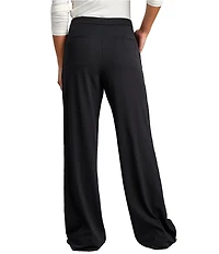 RHONE Revive™ High Rise Wide Leg Knit Trouser Pants