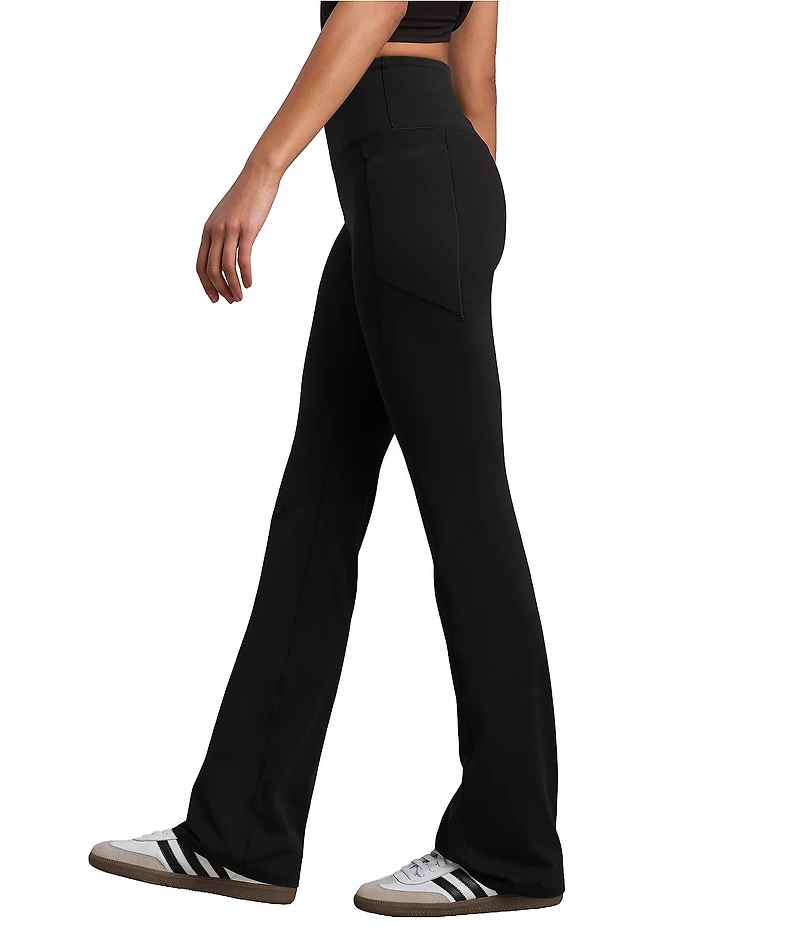 RHONE Revive Wide Double Layer Waist Flare Leg Leggings