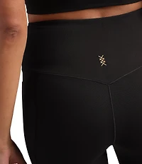 RHONE Revive Wide Double Layer Waist Flare Leg Leggings