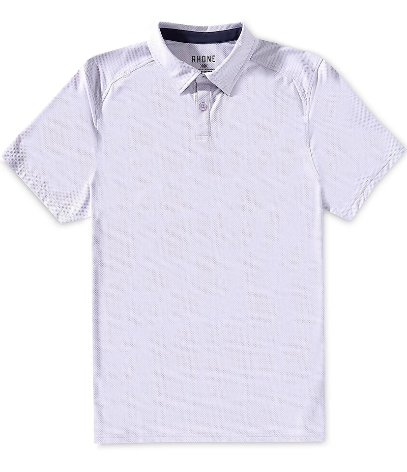 RHONE Slim Fit Commuter Short Sleeve Polo Shirt
