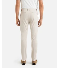 RHONE Slim Fit Flat Front Commuter Stretch Pants
