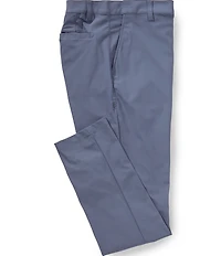 RHONE Slim Fit Flat Front Commuter Stretch Pants