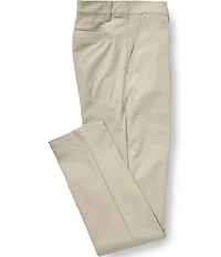 RHONE Slim Fit Flat Front Commuter Stretch Pants