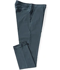 RHONE Slim Fit Flat Front Commuter Stretch Pants