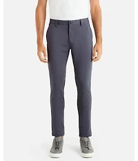 RHONE Slim Fit Flat Front Commuter Stretch Pants